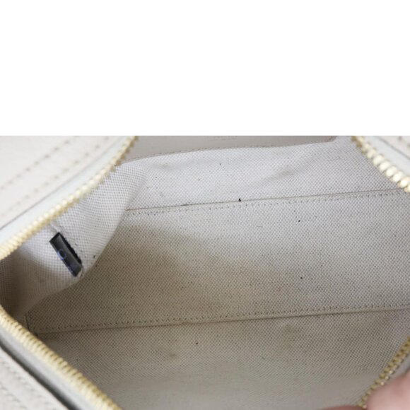 Gucci Ophidia GG Supreme Canvas Top Handle Crossbody Bag Off White - Picture 11 of 13